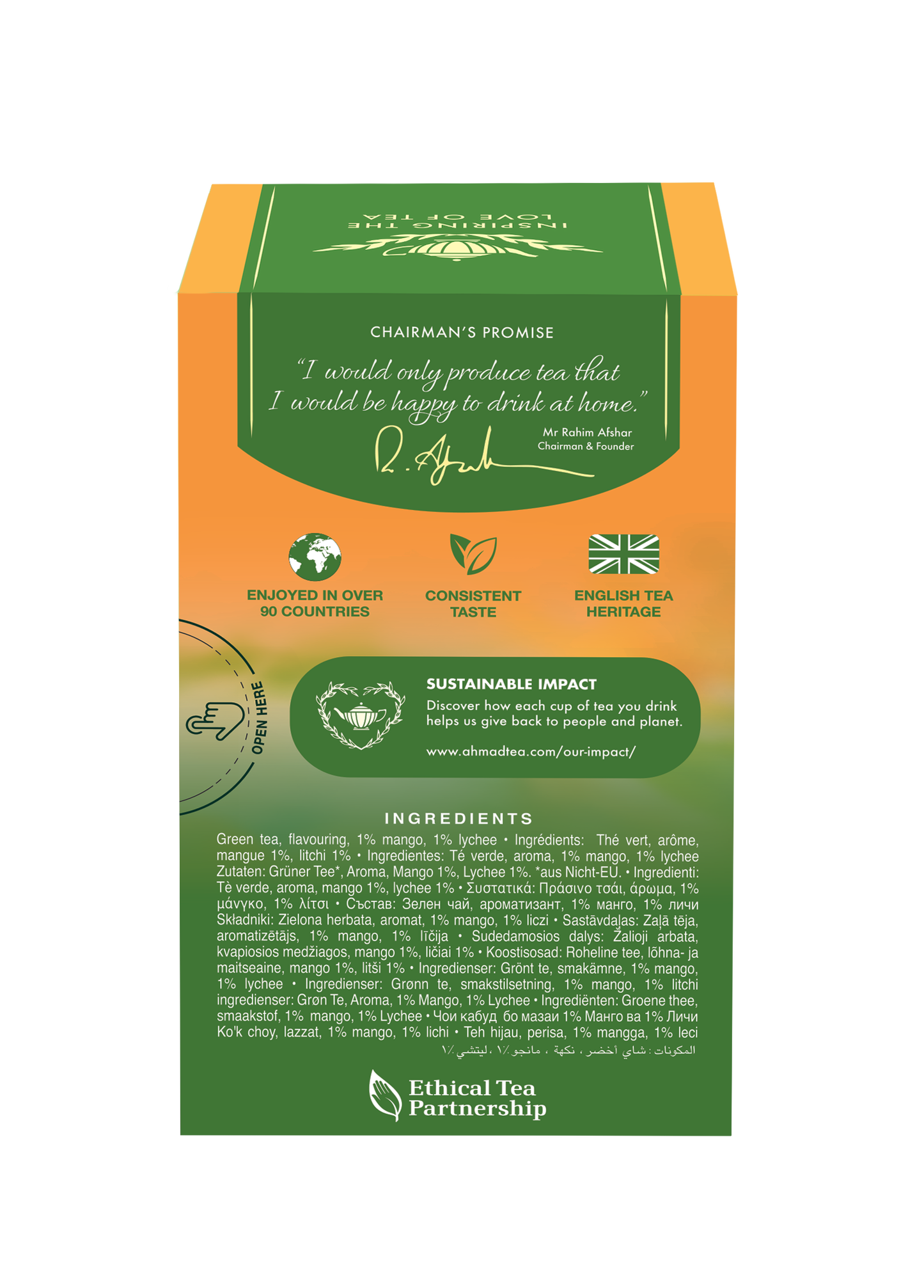 Mango&Lychee Green Tea