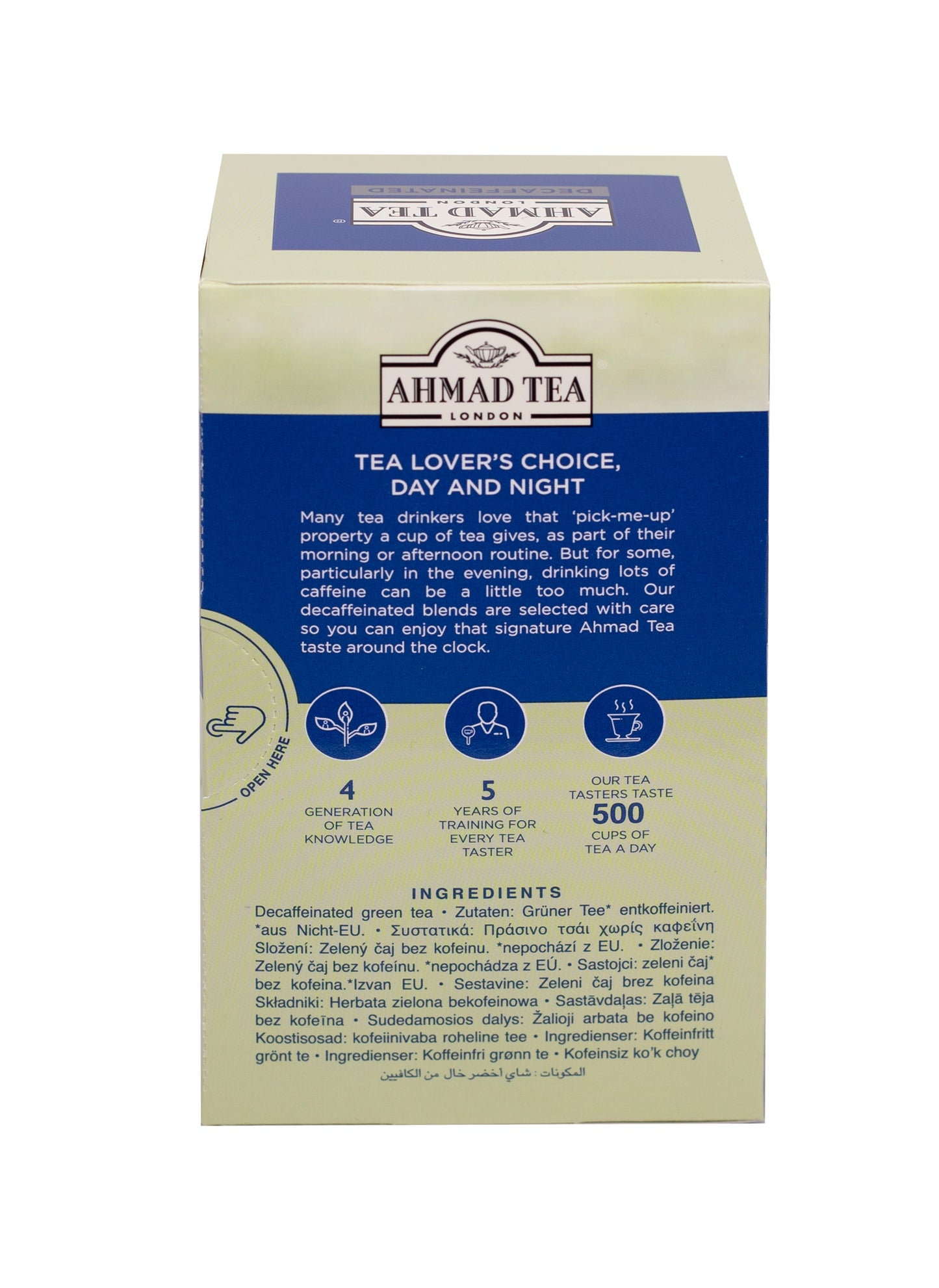 Decaffeinated Green Tea 20 Foil