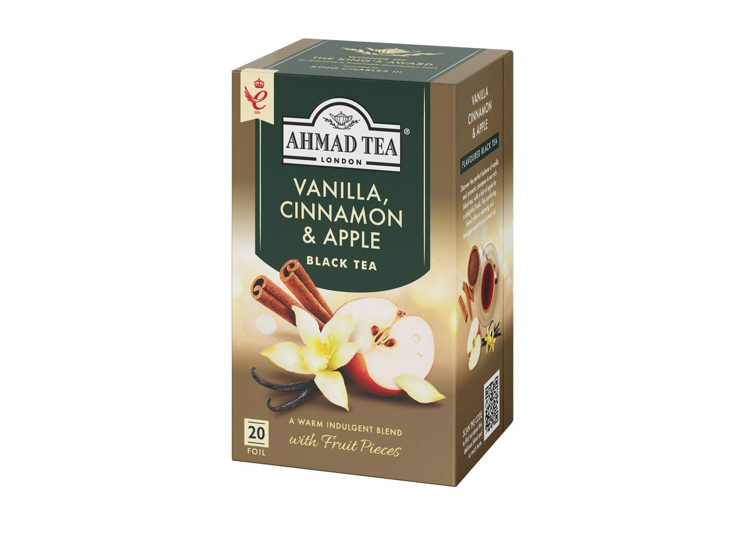 Vanilla& Cinnamon & Apple Fruit Black Tea