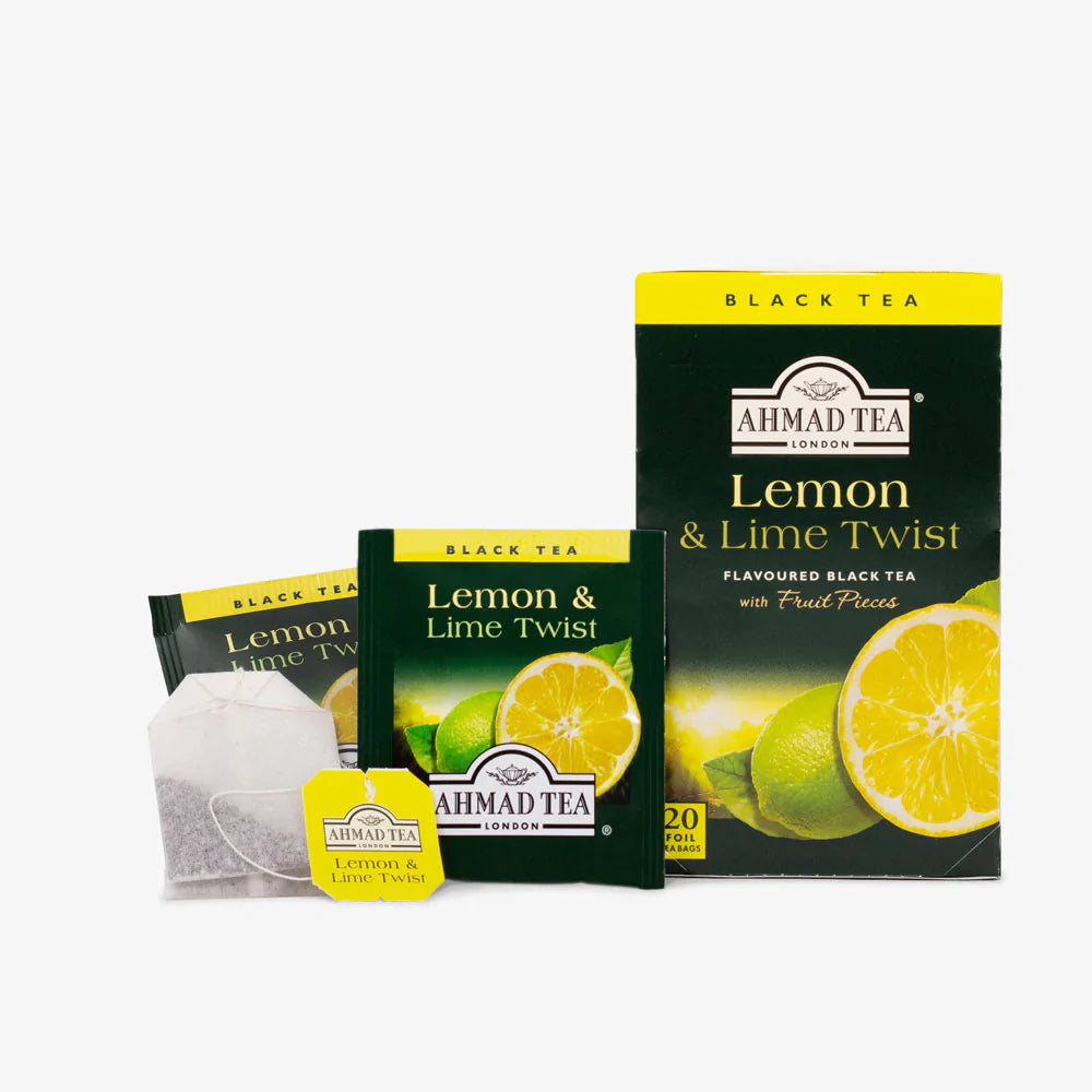 Lemon & Lime Twist Fruit Black Tea - 20 Foil