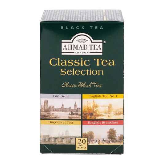 Classic Tea Selection of 4 Black Teas - 20 Foil