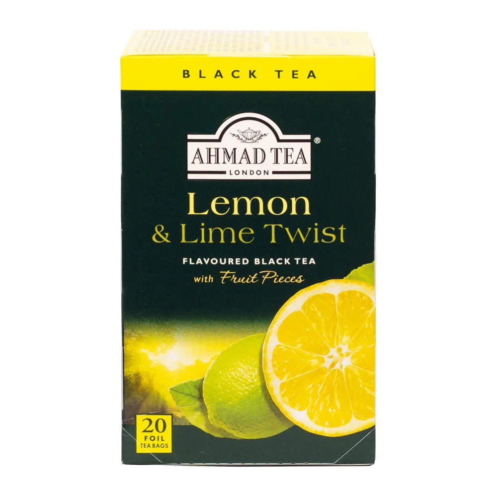 Lemon & Lime Twist Fruit Black Tea - 20 Foil