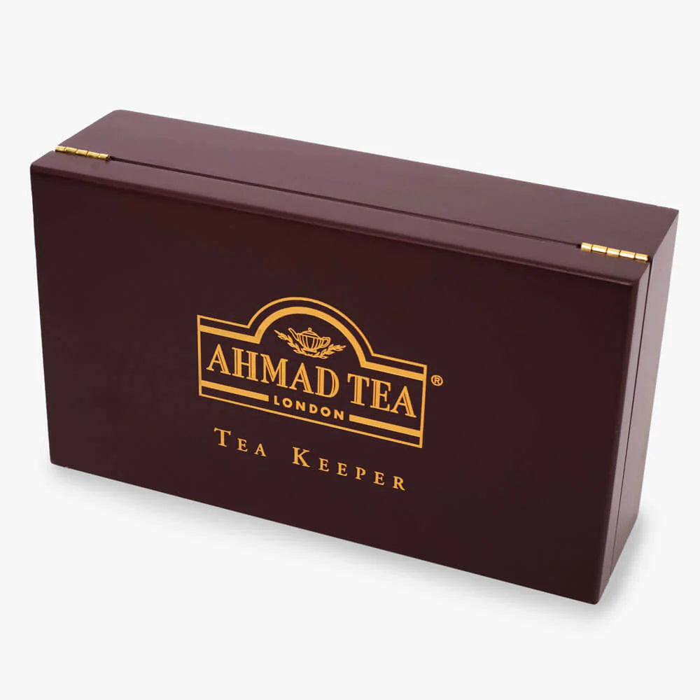 Tea Keeper Wooden Compartment Box - 80 Foil