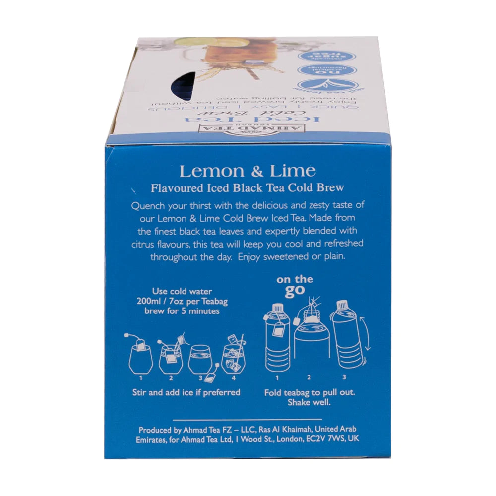 Lemon & Lime Cold Brew Iced Tea - 20 Foil