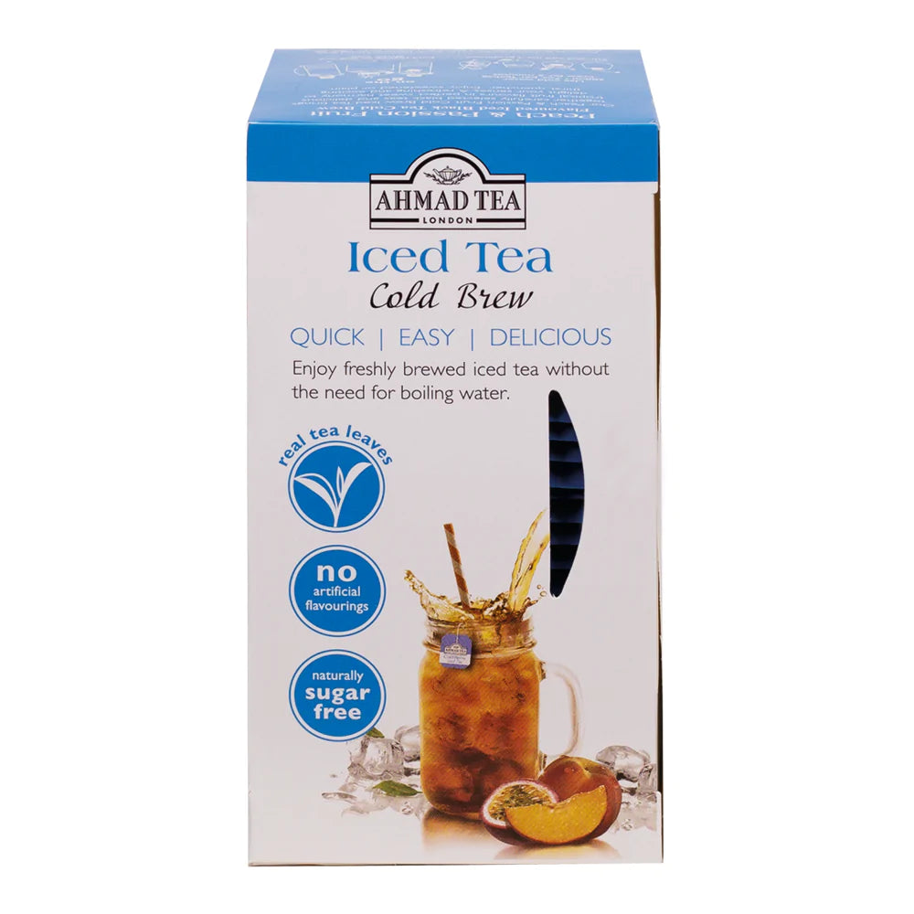 Peach & Passion Fruit Cold Brew Iced Tea - 20 Foil