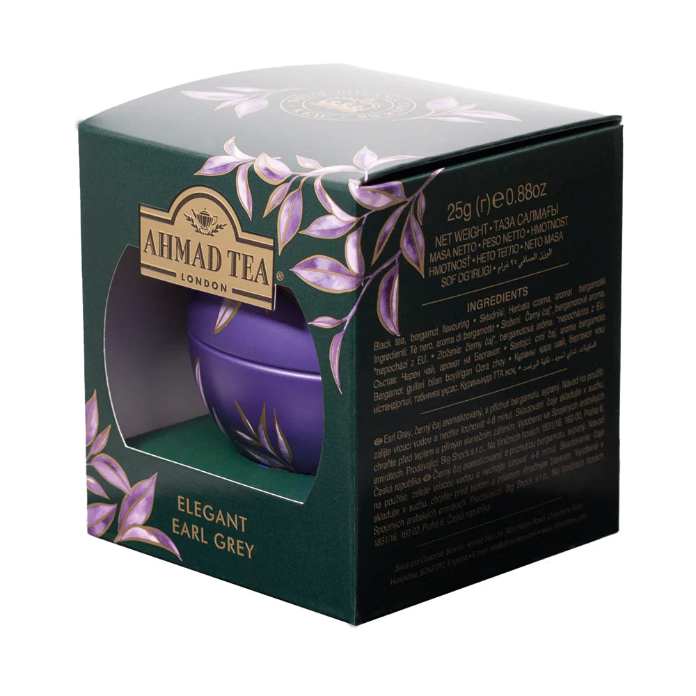 Kew Gardens Christmas Tea Bauble - 24g Loose Elegant Earl Grey Tea