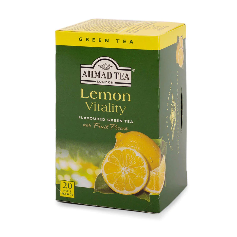 Lemon Vitality Green Tea - 20 Foil