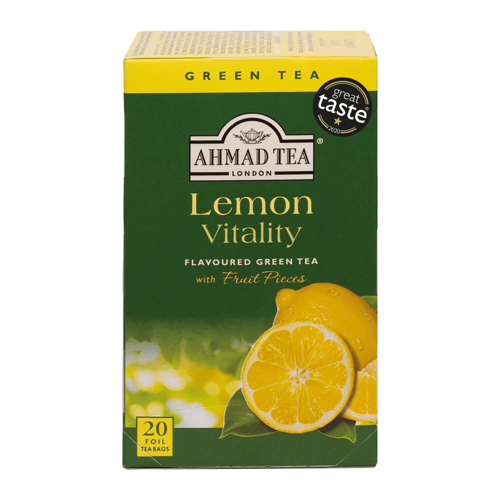 Lemon Vitality Green Tea - 20 Foil