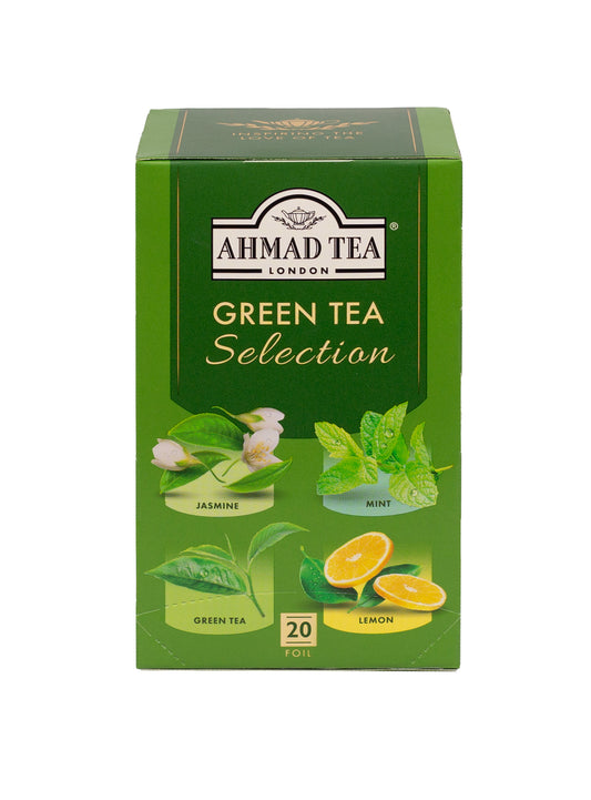 Green Tea Selection of 4 Green Teas - 20 Foil