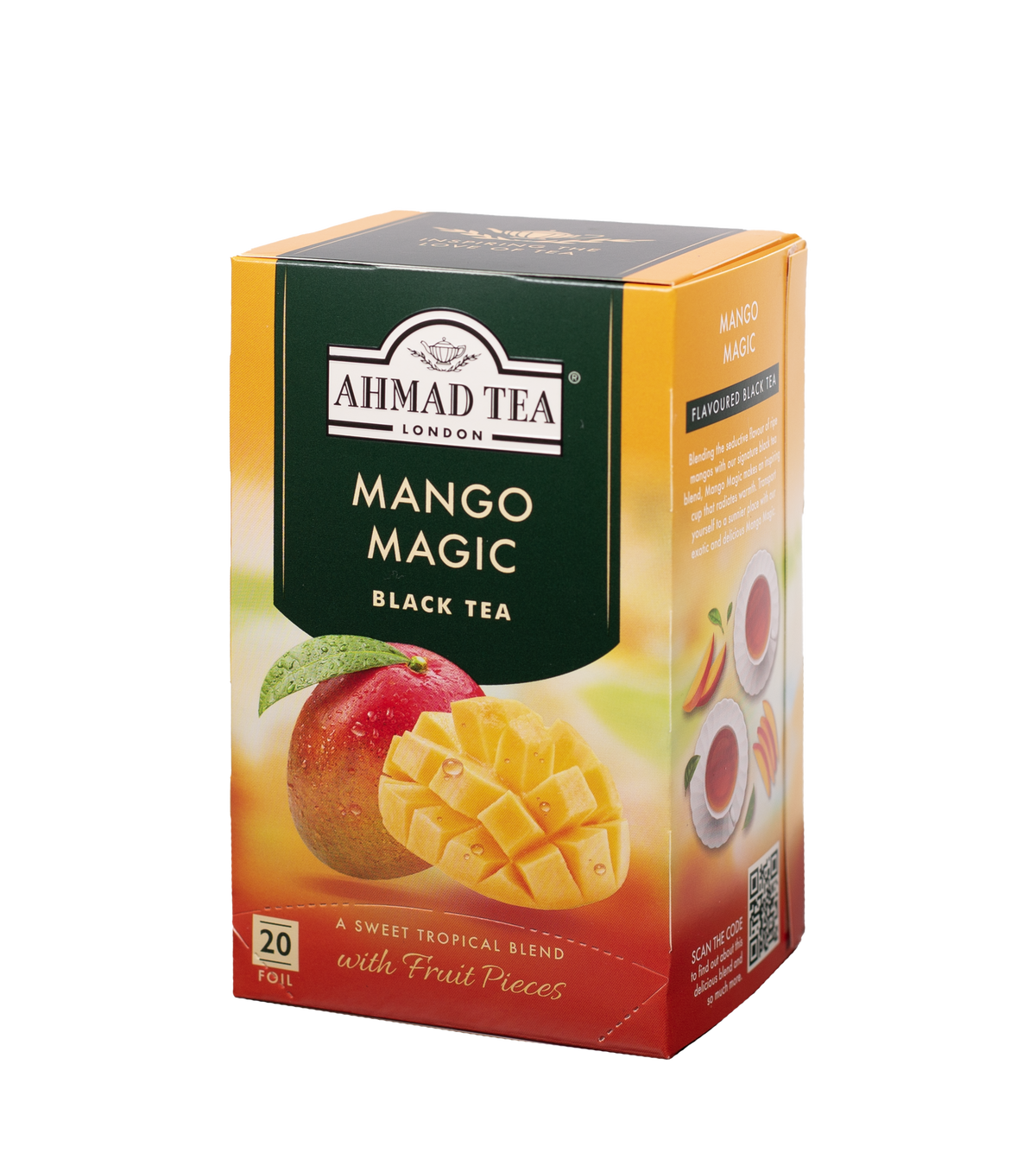 Mango Magic Fruit Black Tea - 20 Foil – AHMAD TEA
