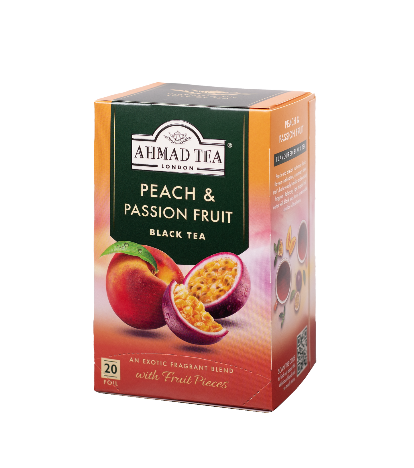 Peach & Passion Fruit Fruit Black Tea - 20 Foil
