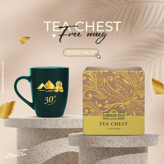 Tea Chest + Free Mug