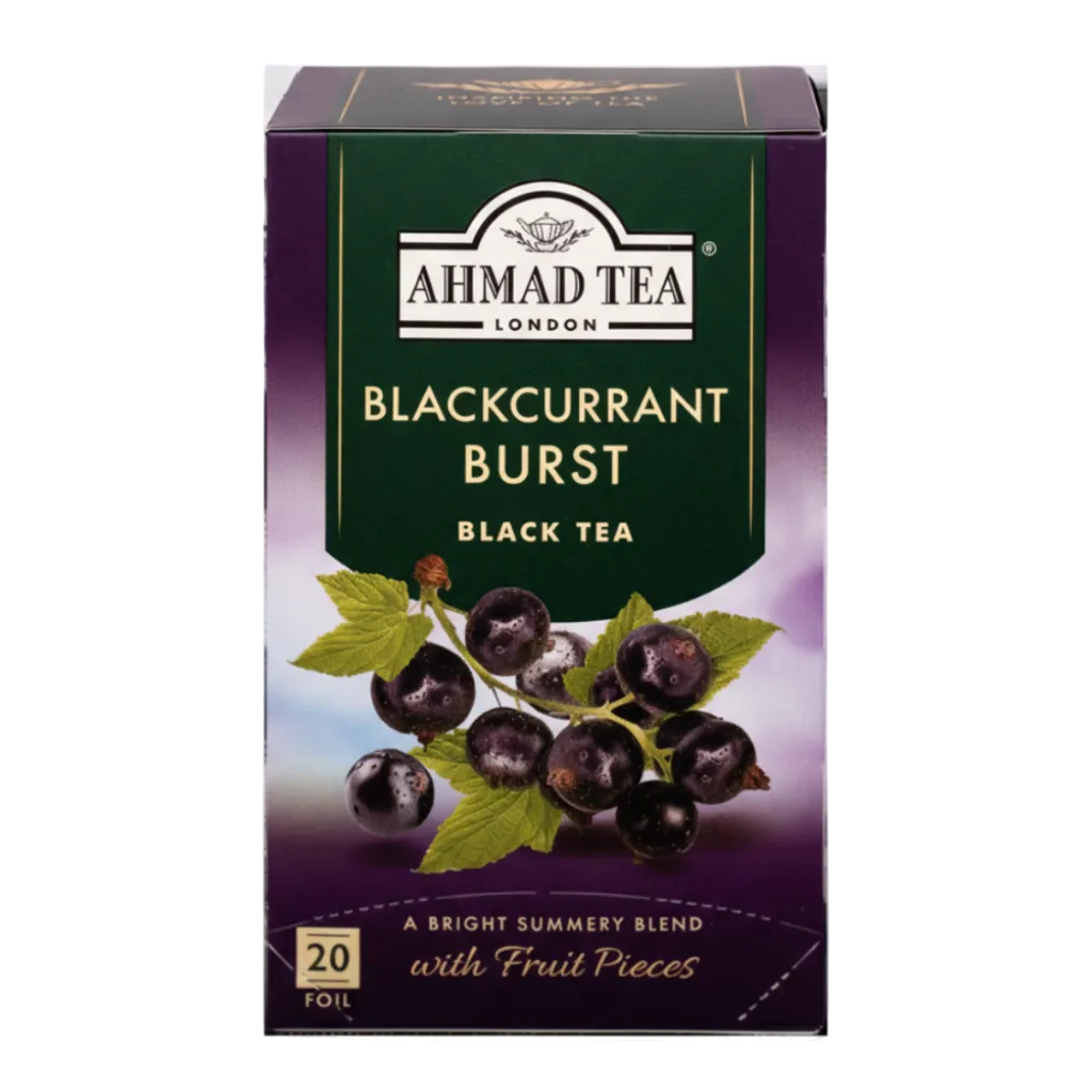Fruit Black Tea  Blackcurrant Burst Fruit Black Tea - 20 Foil