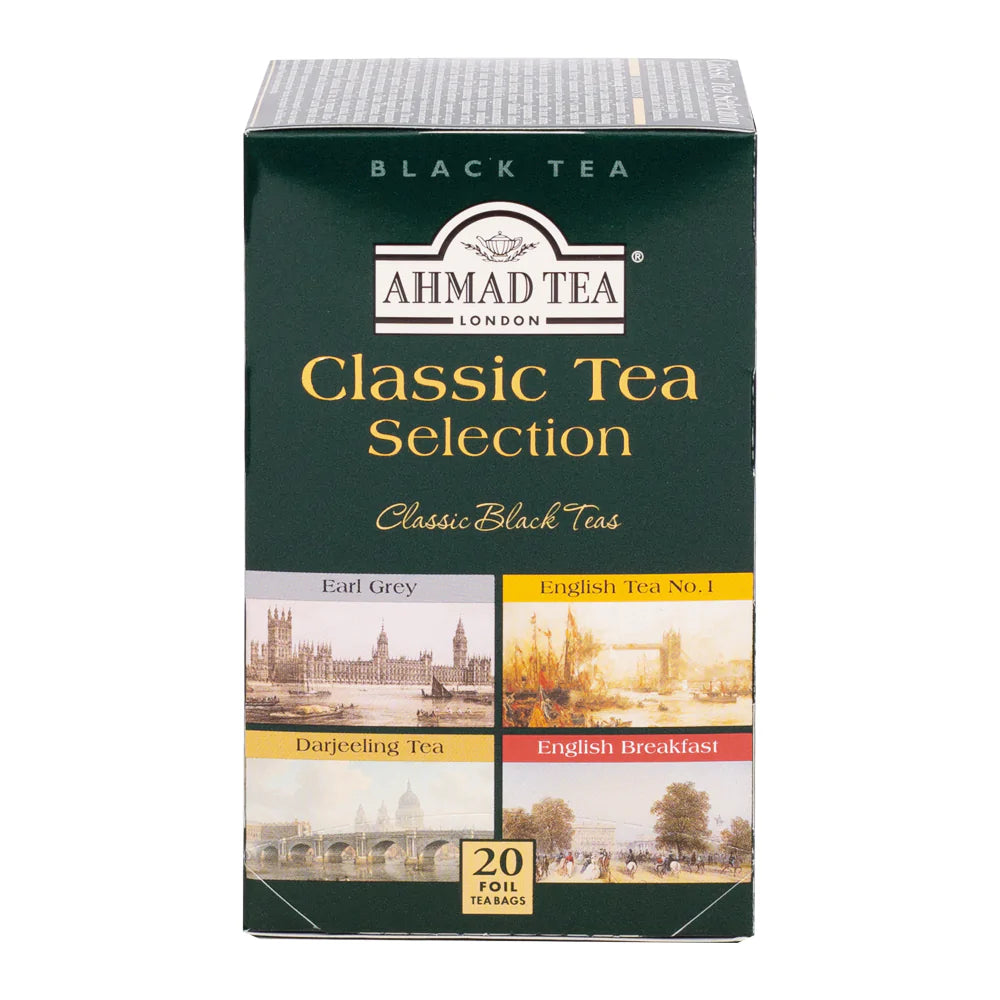 Classic Tea Selection of 4 Black Teas - 20 Foil – AHMAD TEA