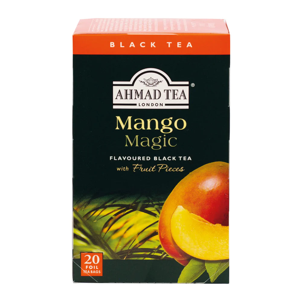 Mango Magic Fruit Black Tea - 20 Foil – AHMAD TEA