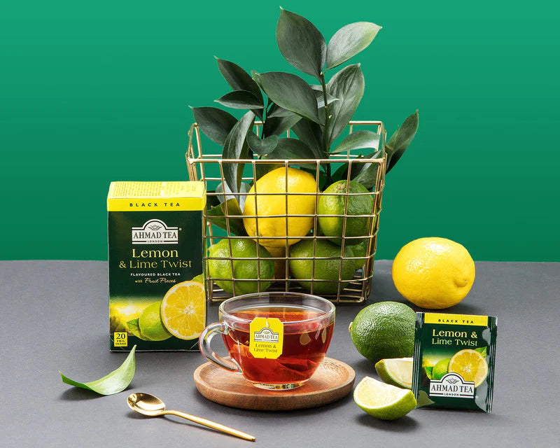 Lemon & Lime Twist Fruit Black Tea - 20 Foil