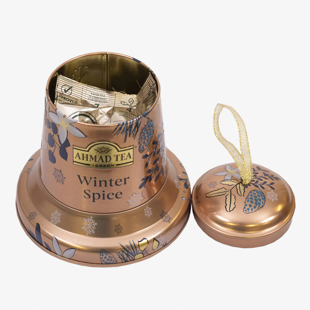 Twilight Christmas Bell Caddy with Winter Spice Tea