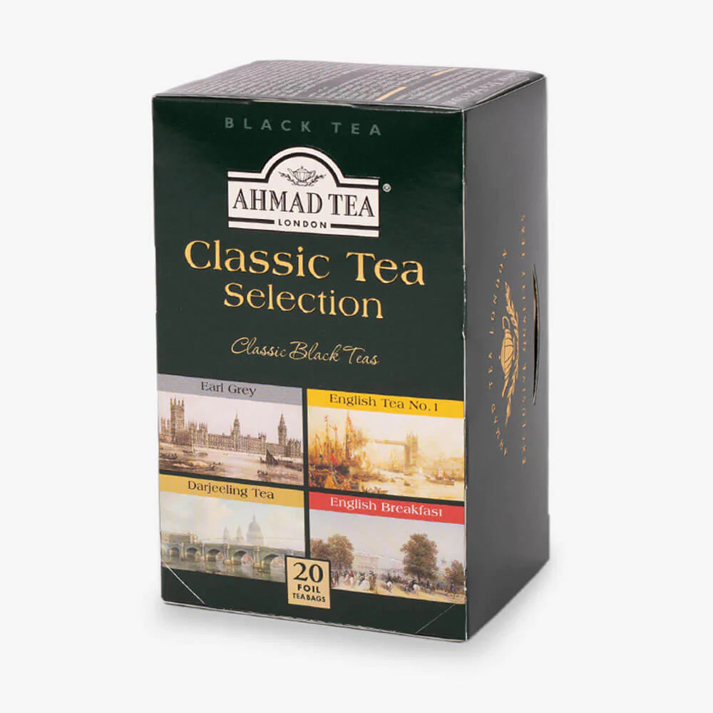 Classic Tea Selection of 4 Black Teas - 20 Foil
