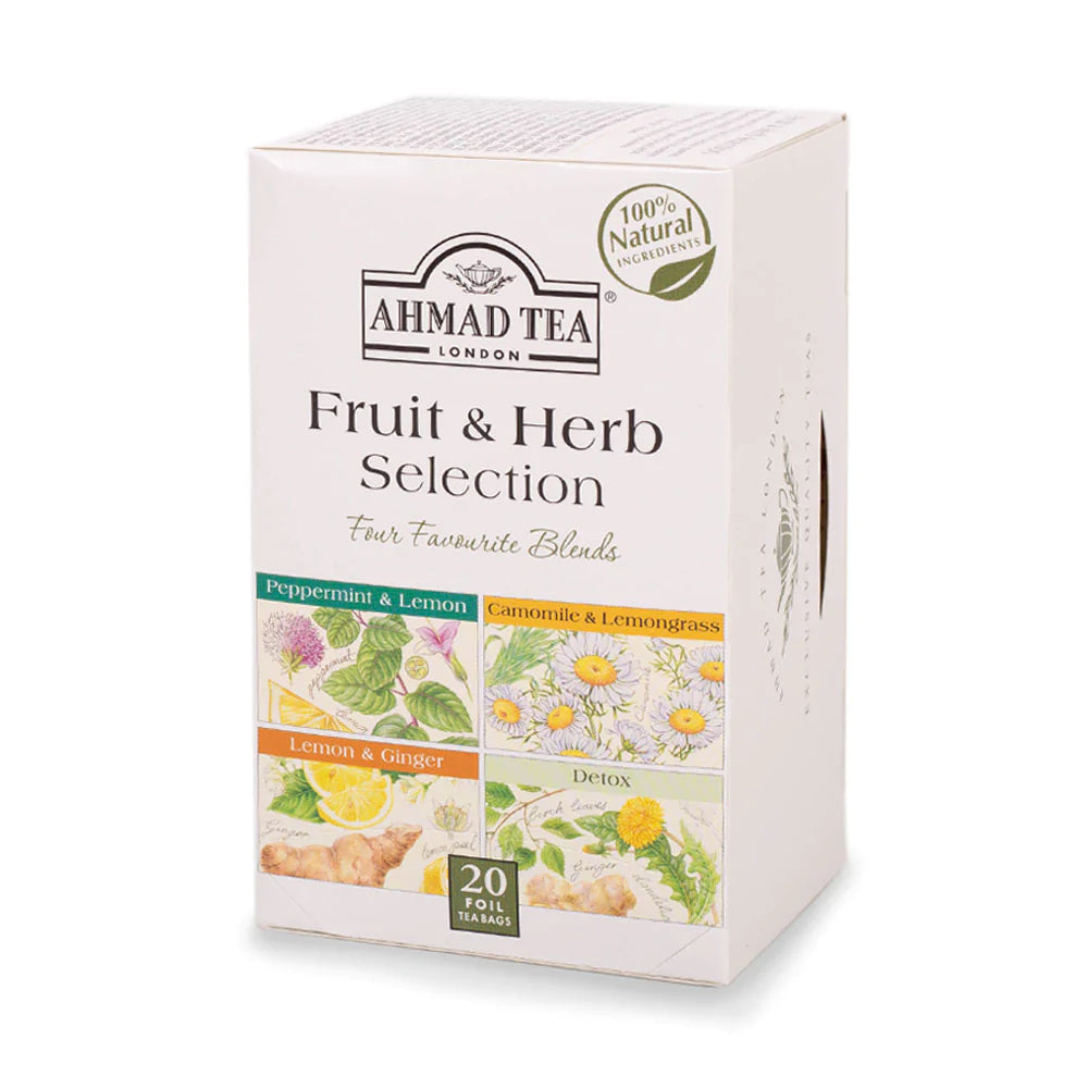 Fruit & Herb Selection of 4 Infusions - 20 Foil